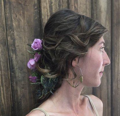 Wedding hair