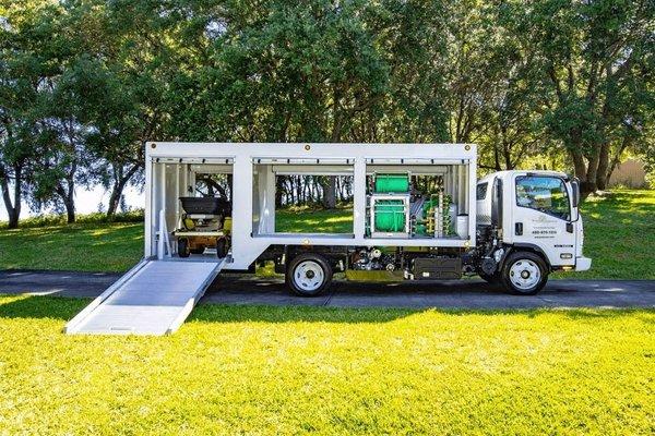 Our Tree Service Truck for Tree Fertilization