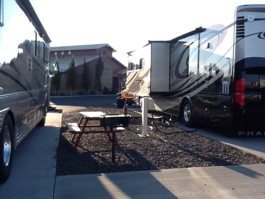 Deschuted RV park.  Great place, great rates!