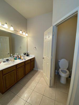 Master bathroom