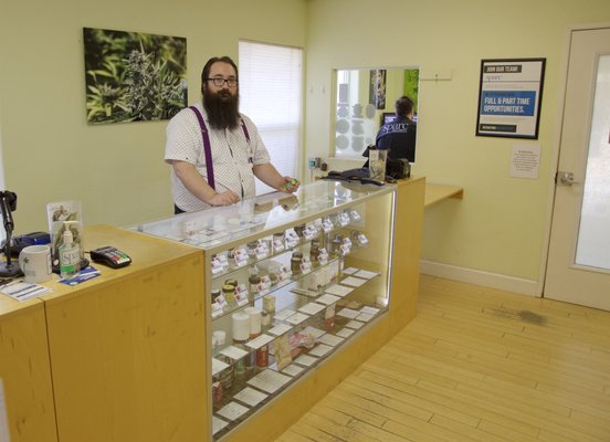 Inside of SPARC cannabis dispensary