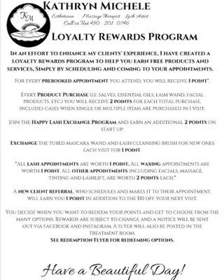 Loyalty Rewards Program