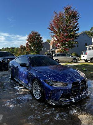 Exterior Detail on G82 BMW M4 Competition