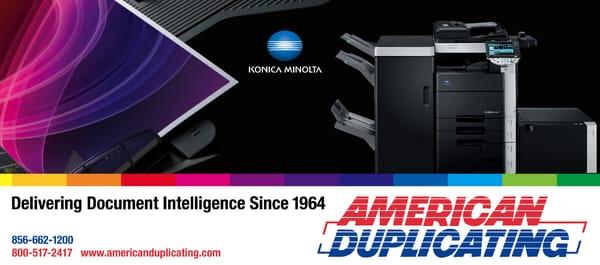 American Duplicating has been providing office equipment and services for over 50 years. 