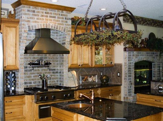 This unique kitchen was completed in Mandarin, Jacksonville, FL