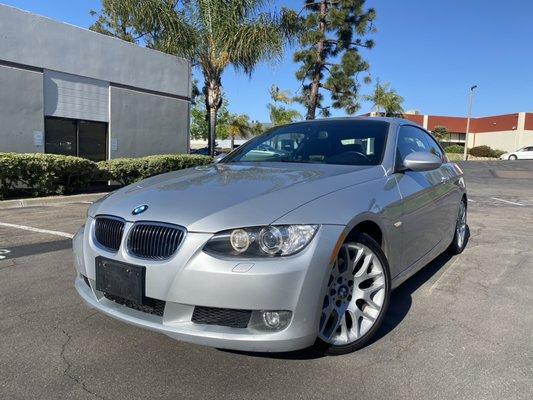 2007 BMW convertible hardtop