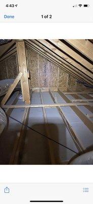 Area of no insulation!