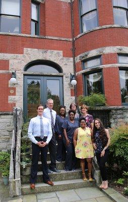 Our team out front of 711 East Capitol Street.