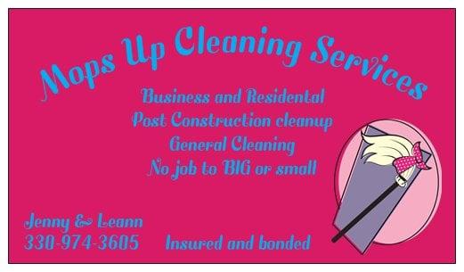 Mops Up Cleaning Services