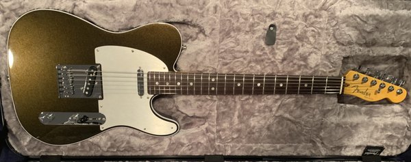 Fender American Ultra Telecaster Texas Tea