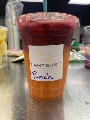 Cold pressed NIGHTSHIFT Punch