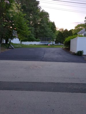 My extended driveway.