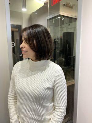 Sleek bob