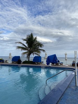 Pool and ocean