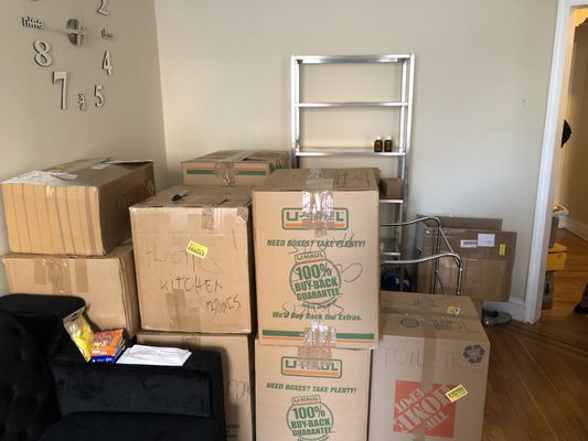 Affordable one bedroom move w/ Arnold's Movers!!