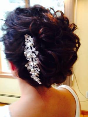 Bridal updo