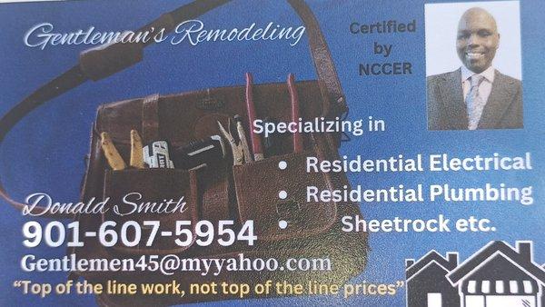 Gentleman's Remodeling