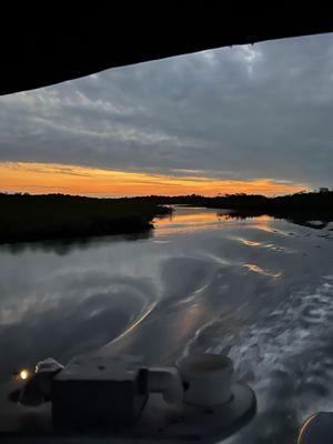 Sunset looking towards Everglades National Park