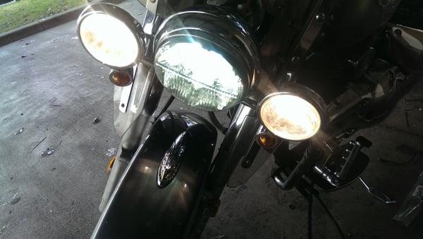 Motor hids on bikes also