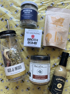 Some of the pantry items I picked up from Tilth & Oak!