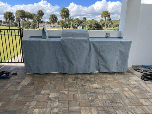 Out door kitchen cover