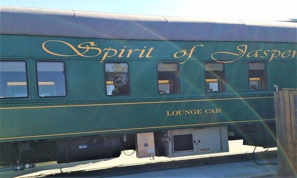 Spirit of Jasper lounge car