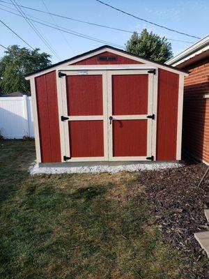 Our new Tuff Shed!