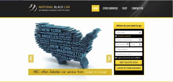 NBC is affordable Coast to Coast.  Why take a cab when you can afford National Black Car?