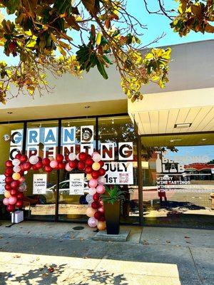 Front entrance on opening day