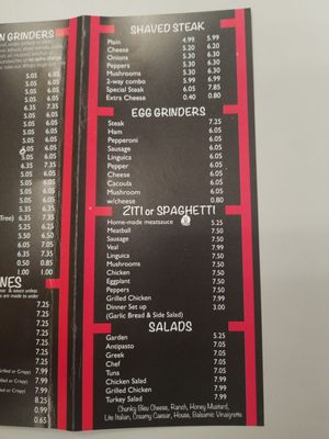 Menu part 3