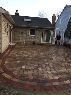 New patio