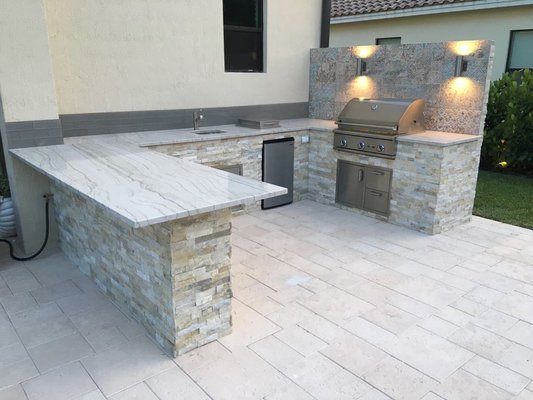 Custom Outdoor BBQ