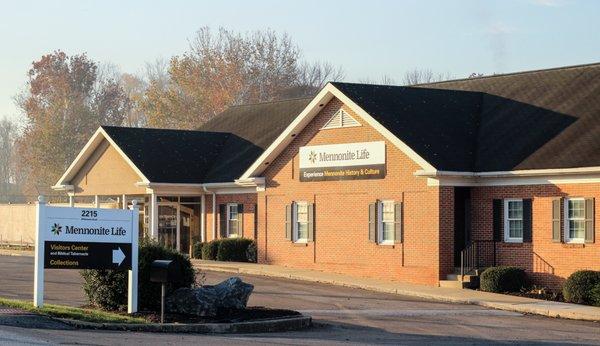 Follow the signs to the Mennonite Life Visitor Center.