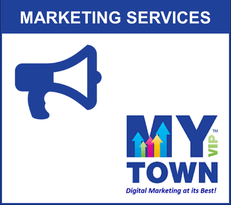 MyTownVIP. Marketing Services can be purchased ala carte or bundled as a marketing package, for optimal performance.