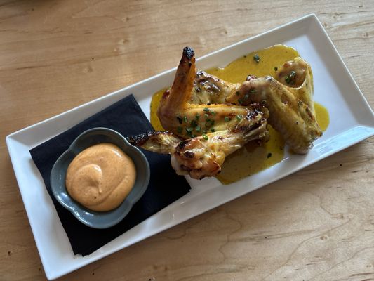 Maple Curry Chicken Wings