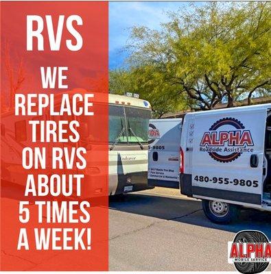 For same-day and emergency tire service, count on our mobile tire shop in Phoenix & Scottsdale, AZ, to fix
your problems ASAP.