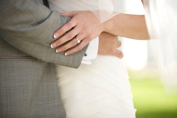 Bride and Groom by Blaine Photography