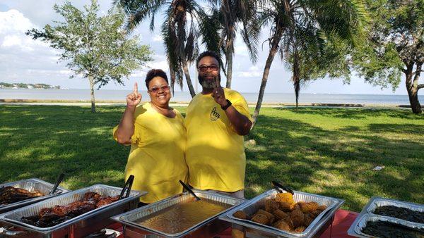 Waterfront BBQ Catering on The Bay