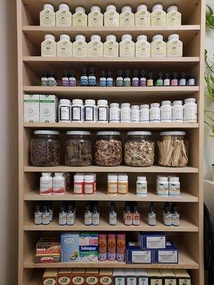 Herbal apothecary and supplements