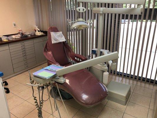 Dental Operatory  in our Charles Str. Office