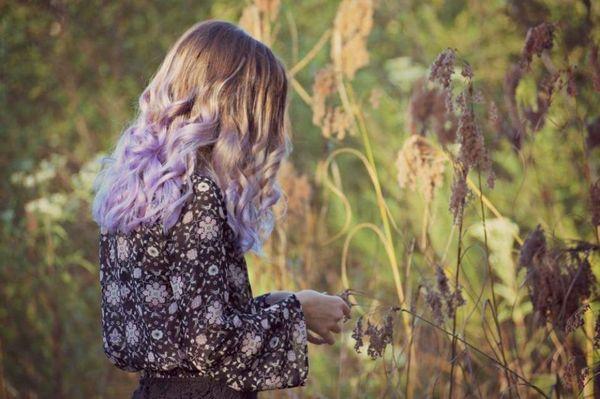 Lavender Balayage