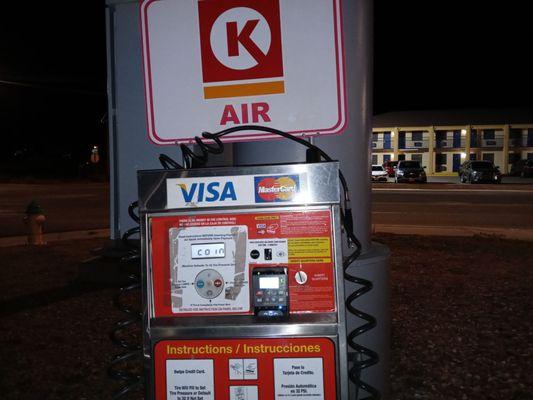 Giant piece of crap that tricks you out of your money. Adding air to tires is stressful enough.