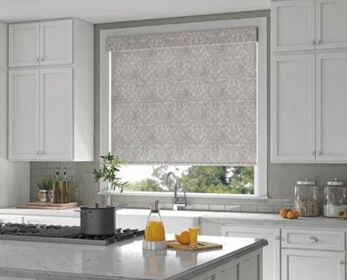 Roller shades are forecasted as the leading window covering trend in 2022. Comes in hundreds of patterns.