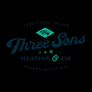 My Three Sons Heating & Air Logo