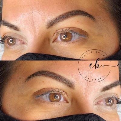 Soft powdery brows allow you to wake up everyday with perfect brows.