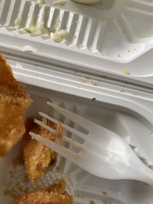 Found a small bug in my crispy shrimp.