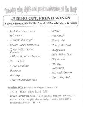 Jumbo Cut Fresh Regular and Boneless Wings