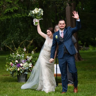 Just Married! Peirce Farm at Witch Hill Topsfield, MA