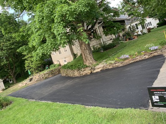 paved driveway