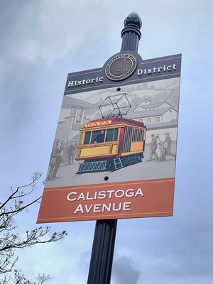 Sign design and wayfinding system for City of Napa historic districts.